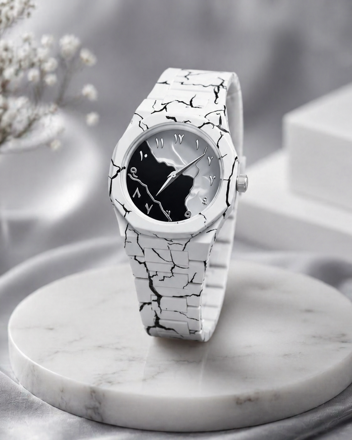 Arabic Aura Watch ⌚✨ – Premium Style | 50% OFF