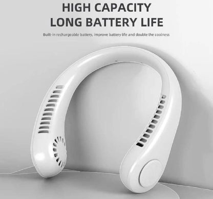 ❄️ Cool Breeze Neck Fan – Stay Cool Anywhere 🌬️