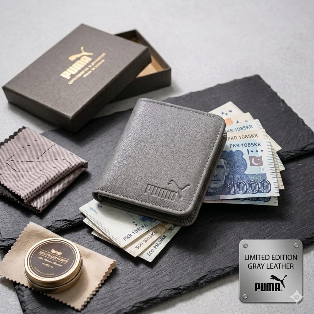 Upgrade your style with this premium quality leather wallet 💼